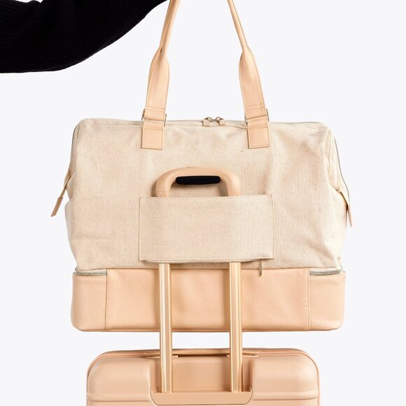 BÉIS The Regular Weekender Bag – Beige – Excellent Condition - Picture 2 of 11